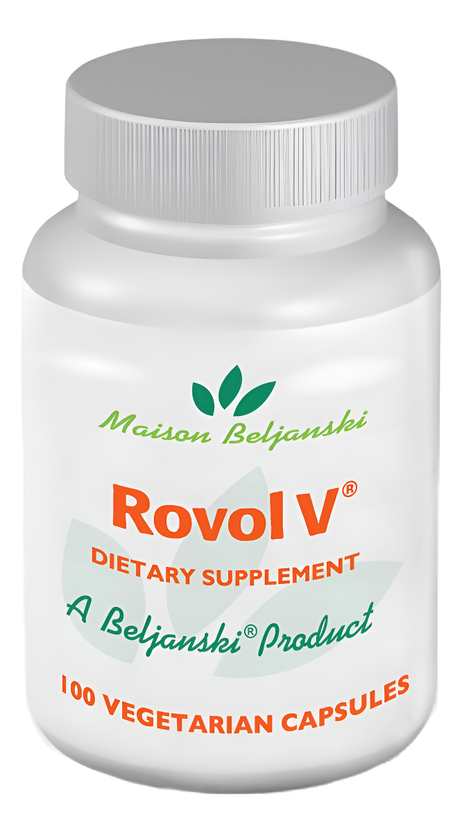 Beljanski® - Rovol V® Suplemento Dietético - Extracto De Rauwolfia Vomitoria - 100 Cápsulas