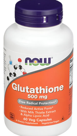 Now Foods, Glutatión 500mg, 60 Cápsulas