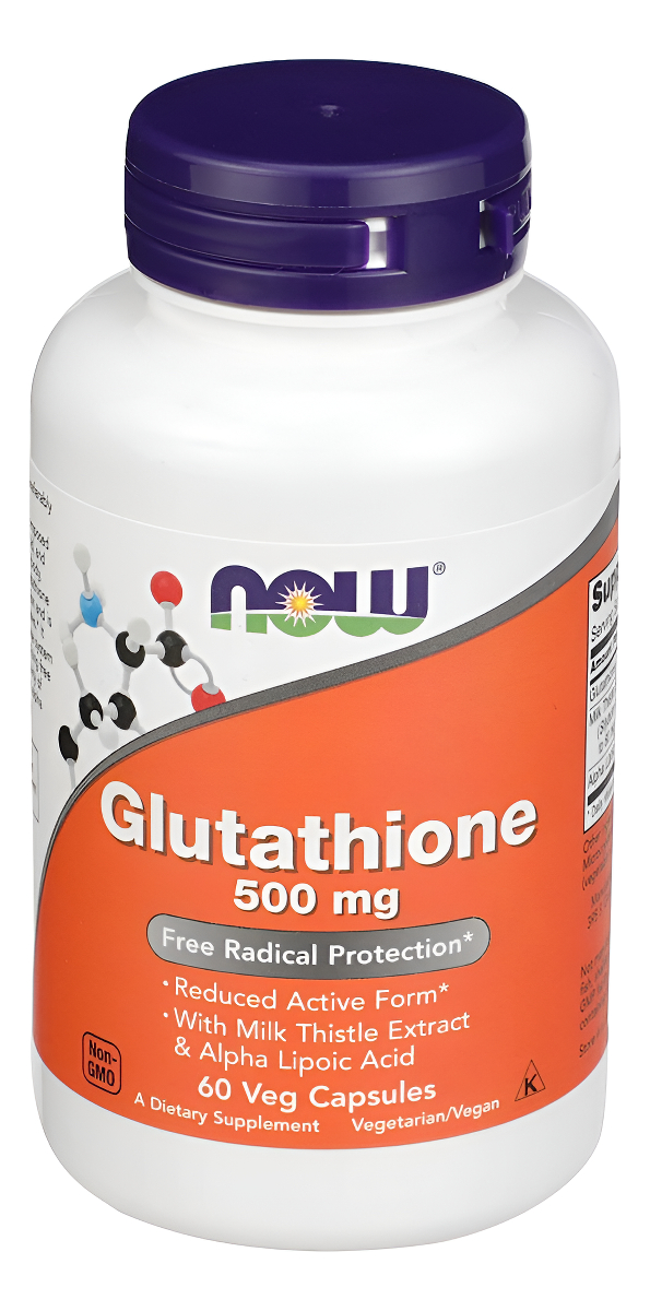 Now Foods, Glutatión 500mg, 60 Cápsulas
