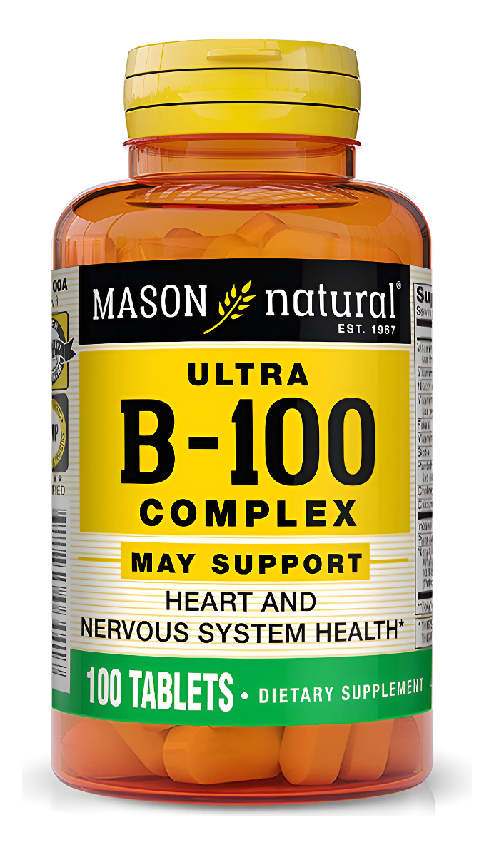 Mason Natural Complejo Ultra B-100 100 Tabletas