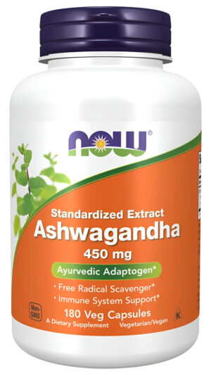 Now Foods Extracto De Ashwagandha 450 Mg 180 Cápsula