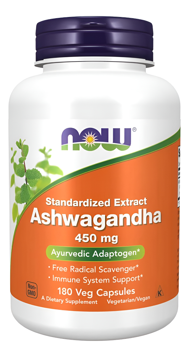 Now Foods Extracto De Ashwagandha 450 Mg 180 Cápsula