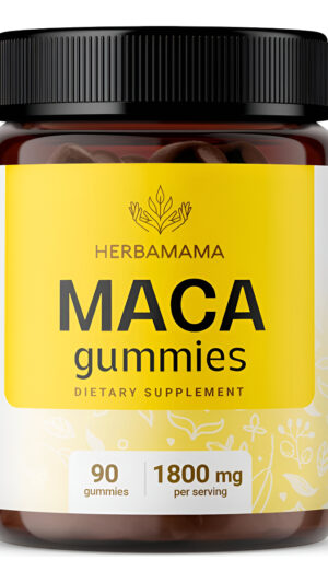 Gomitas De Raíz De Maca, Deliciosa Gomita Orgánica De Raíz De Maca Para Aumentar La Energía Natural, Resistencia