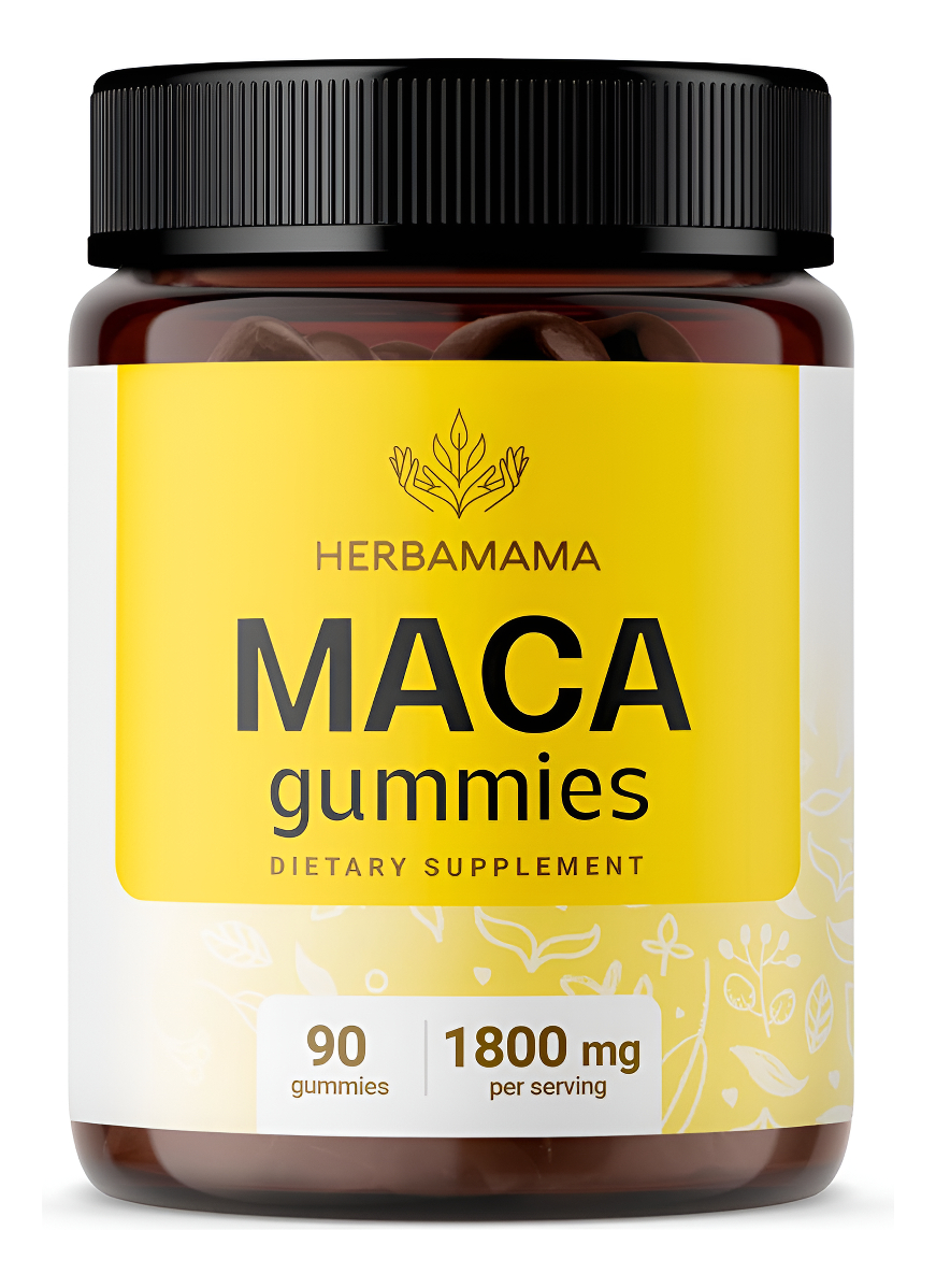 Gomitas De Raíz De Maca, Deliciosa Gomita Orgánica De Raíz De Maca Para Aumentar La Energía Natural, Resistencia