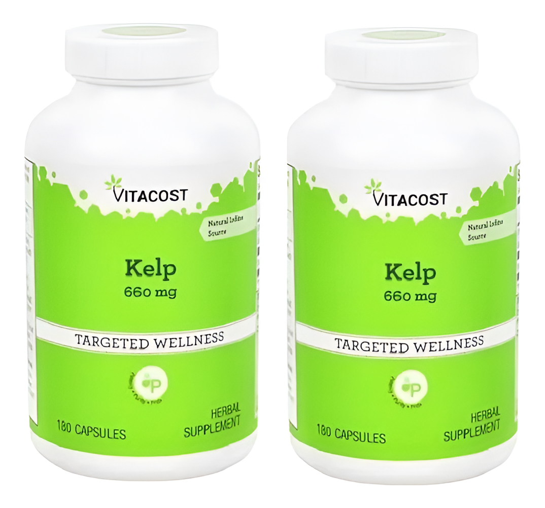 Kelp 660 Mg 360 Caps De Vitacostgran Fuente De Yodo