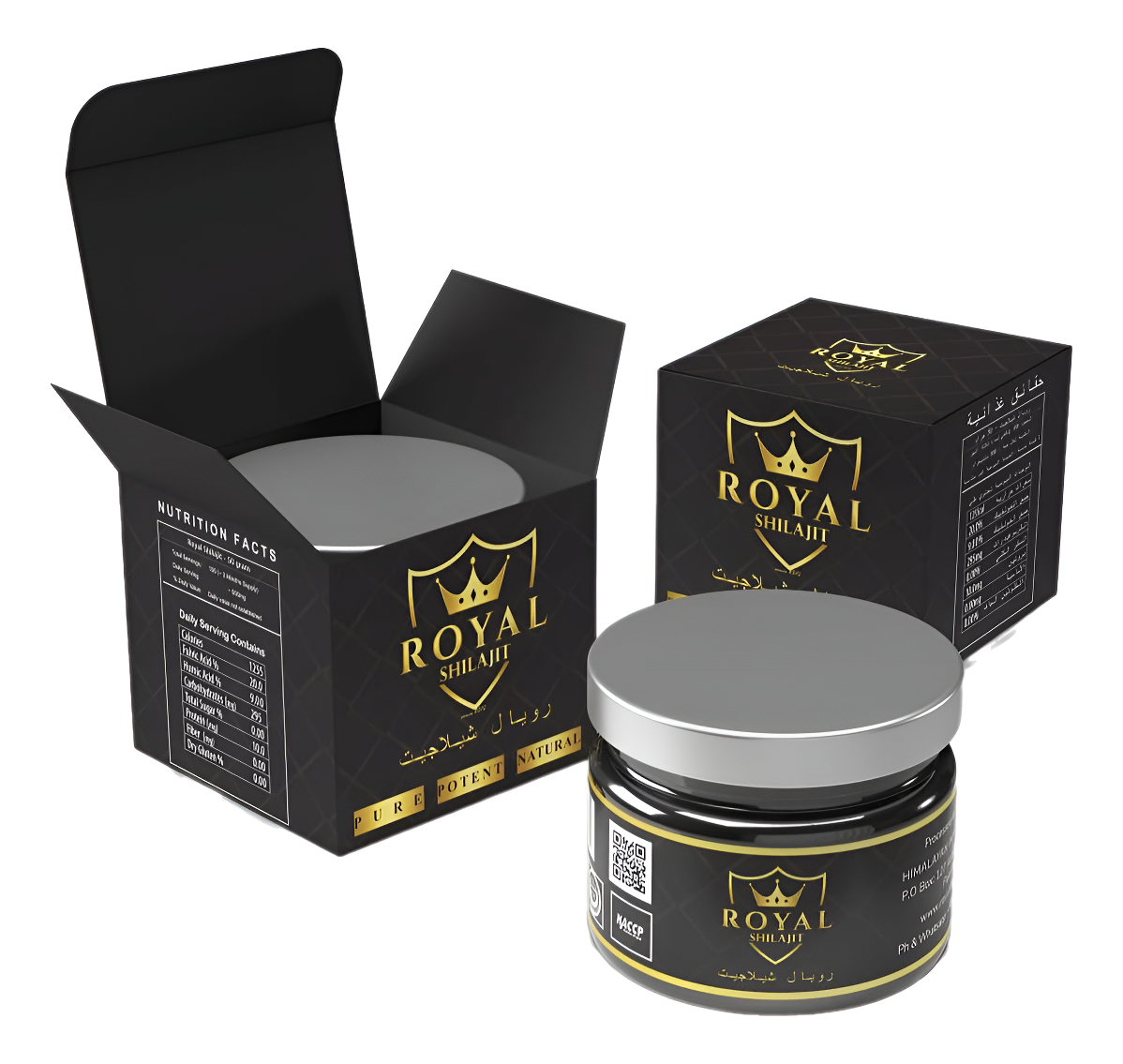 Royal Shila-jit Extracto Prémium De Mumijo Para Mejorar La Vitalidad Y El Bienestar