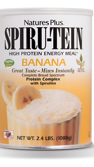 Naturesplus Spiru-tein - Batido Con Sabor A Plátano, 2.4 Libras, Proteína De Espirulina En Polvo, Reemplazo De Comidas