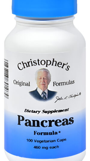 Dr. Christopher's Pancreas Formula - Limpieza Del Páncreas Detox & Repair - Probióticos Para La Salud Digestiva