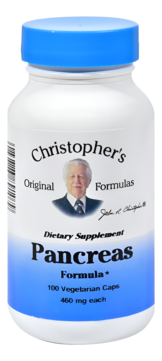 Dr. Christopher's Pancreas Formula - Limpieza Del Páncreas Detox & Repair - Probióticos Para La Salud Digestiva