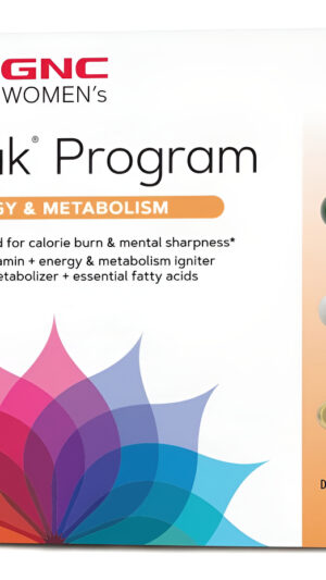 Gnc Programa Vitapak Para Mujeres - Energía Y Metabolismo | Sistema Completo De Nutrientes Diseñado Para Mujeres