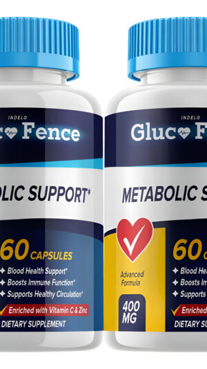 Gluco Fence Apoyo Metabólico  Pastillas De Suplemento De Apoyo Glucofence, Gluco Fence Advanced Formula Capsules Revie