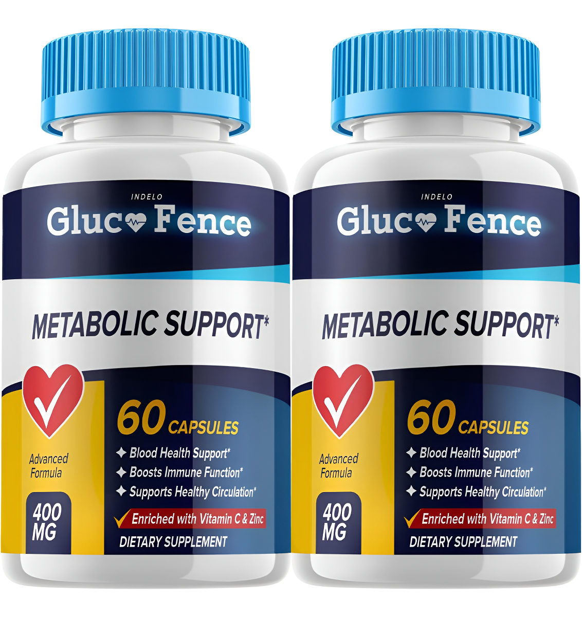 Gluco Fence Apoyo Metabólico Pastillas De Suplemento De Apoyo Glucofence, Gluco Fence Advanced Formula Capsules Revie