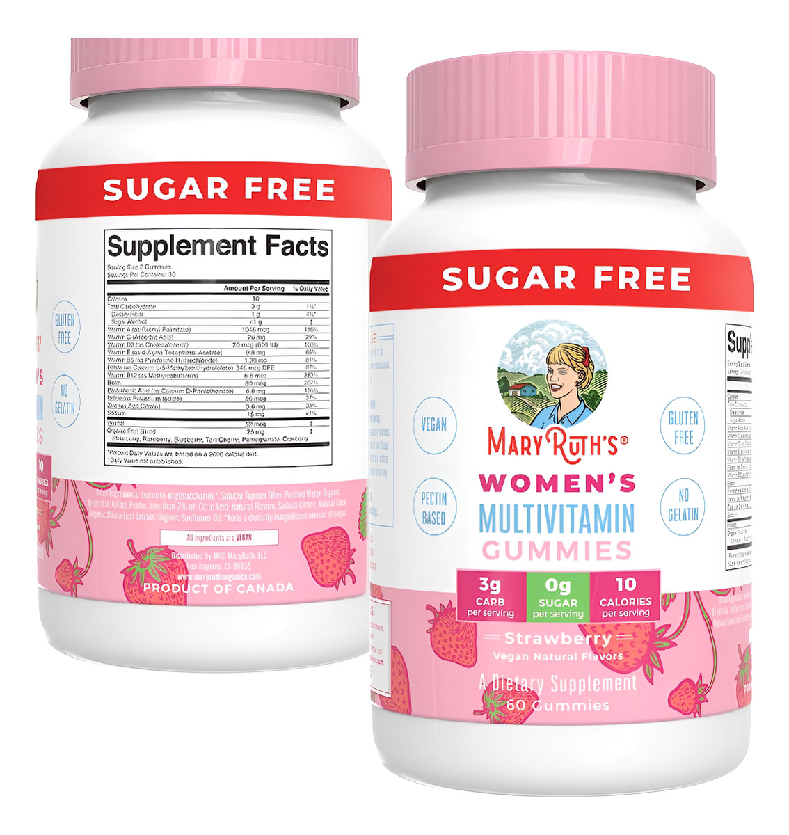 Maryruth Organics Vitaminas Para Mujeres Con Ingredientes Orgánicos 60 Gomitas