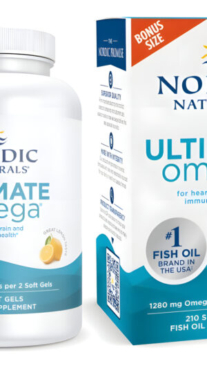 Nordic Naturals Ultimate Omega 210 Geles Suaves 1280 Mg