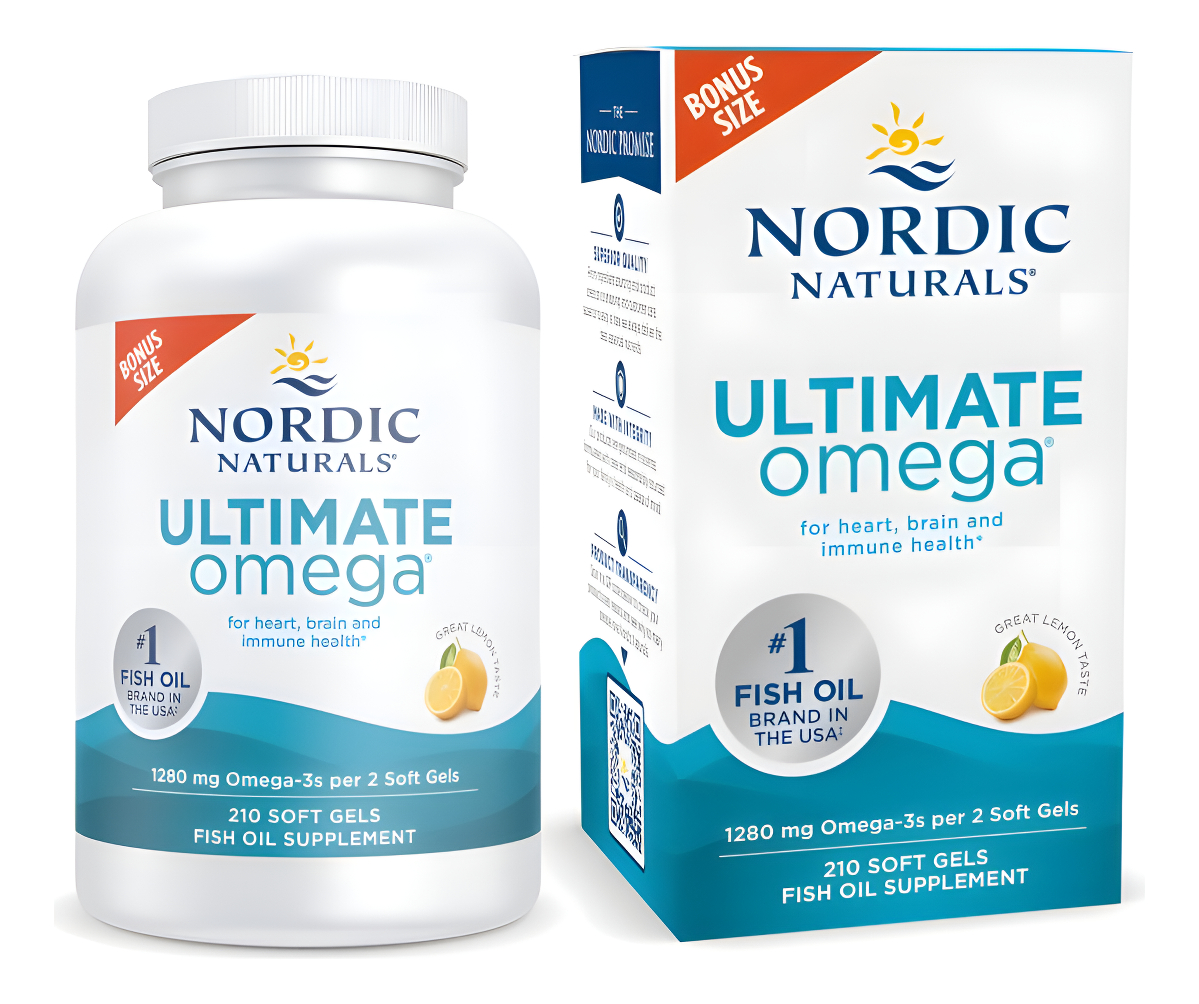 Nordic Naturals Ultimate Omega 210 Geles Suaves 1280 Mg
