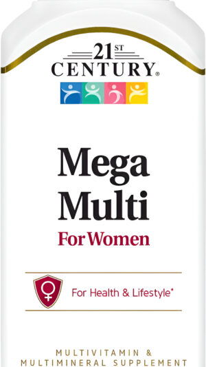 21st Century Tabletas Mega Multi Para Mujer, 90 Unidades (22659)