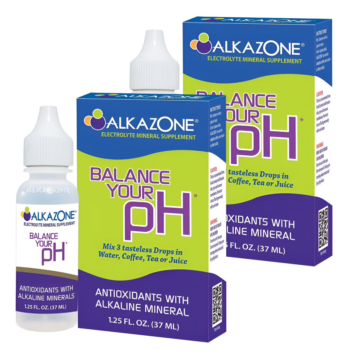 Equilibra Tu Ph Antioxidantes Potenciador Mineral Alcalino Y Suplementos (2 Paquetes)
