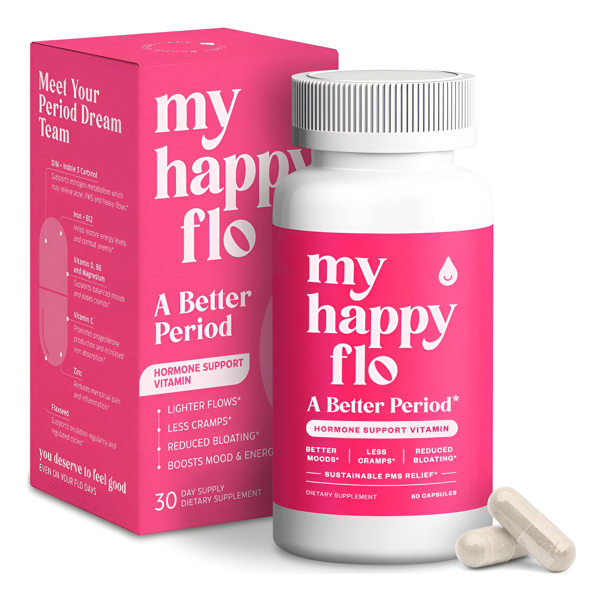 Suplemento De Vitaminas Y Equilibrio Hormonal Para Alivio Del Síndrome Premenstrual Para Mujeres, 10 En 1, Apoyo Comple