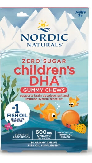 Nordic Naturals Gomitas De Dha Para Niños Sin Azúcar 30 Gomitas Masticables