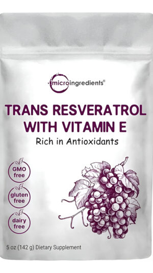 Resveratrol 500 Mg 142 Gramos