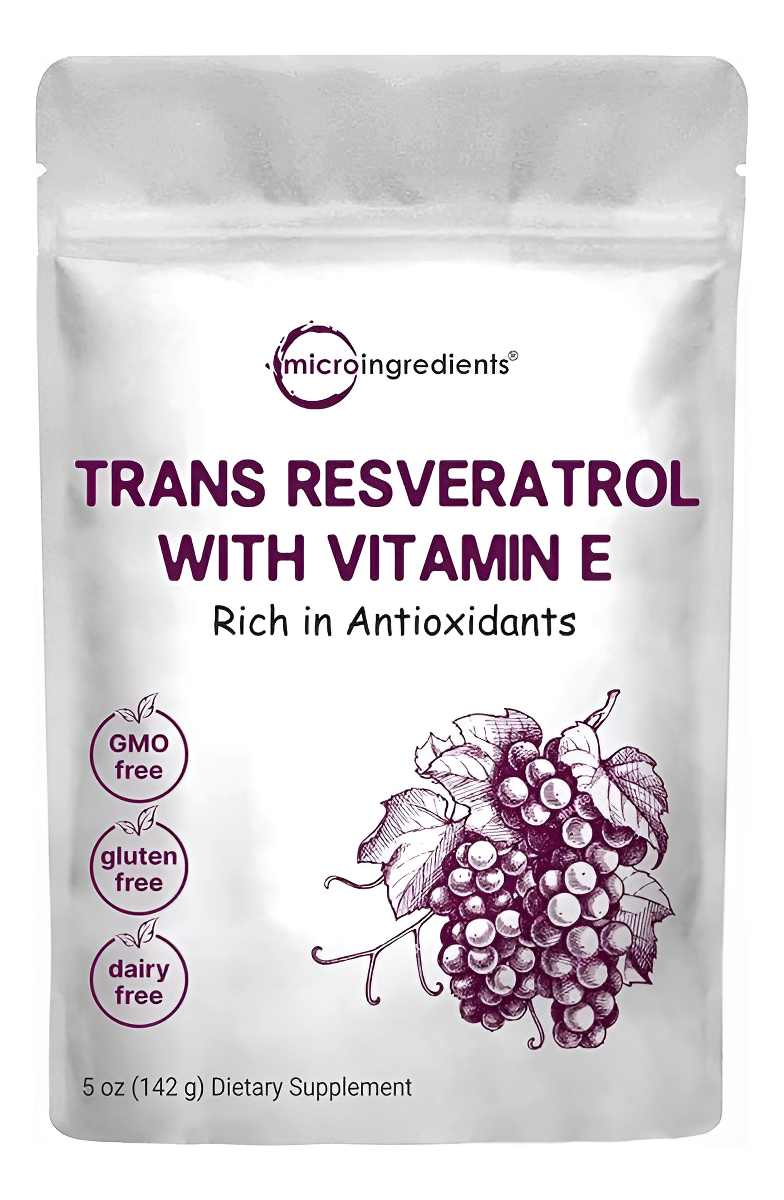 Resveratrol 500 Mg 142 Gramos