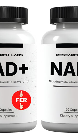 Research Labs Suplemento Nad+ 2 Para 1 Anuncio. Fórmula Patentada Con Riboyoung Pendiente De Patente. Activador Nrf2,