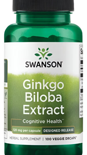 Ginkgo Biloba Extract 120mg 100