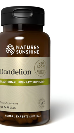 Nature's Sunshine Dandelion, 100 Capsules, Powerful Herb Supports Digestion, Nourishes The Liver, And Provides Urinary
