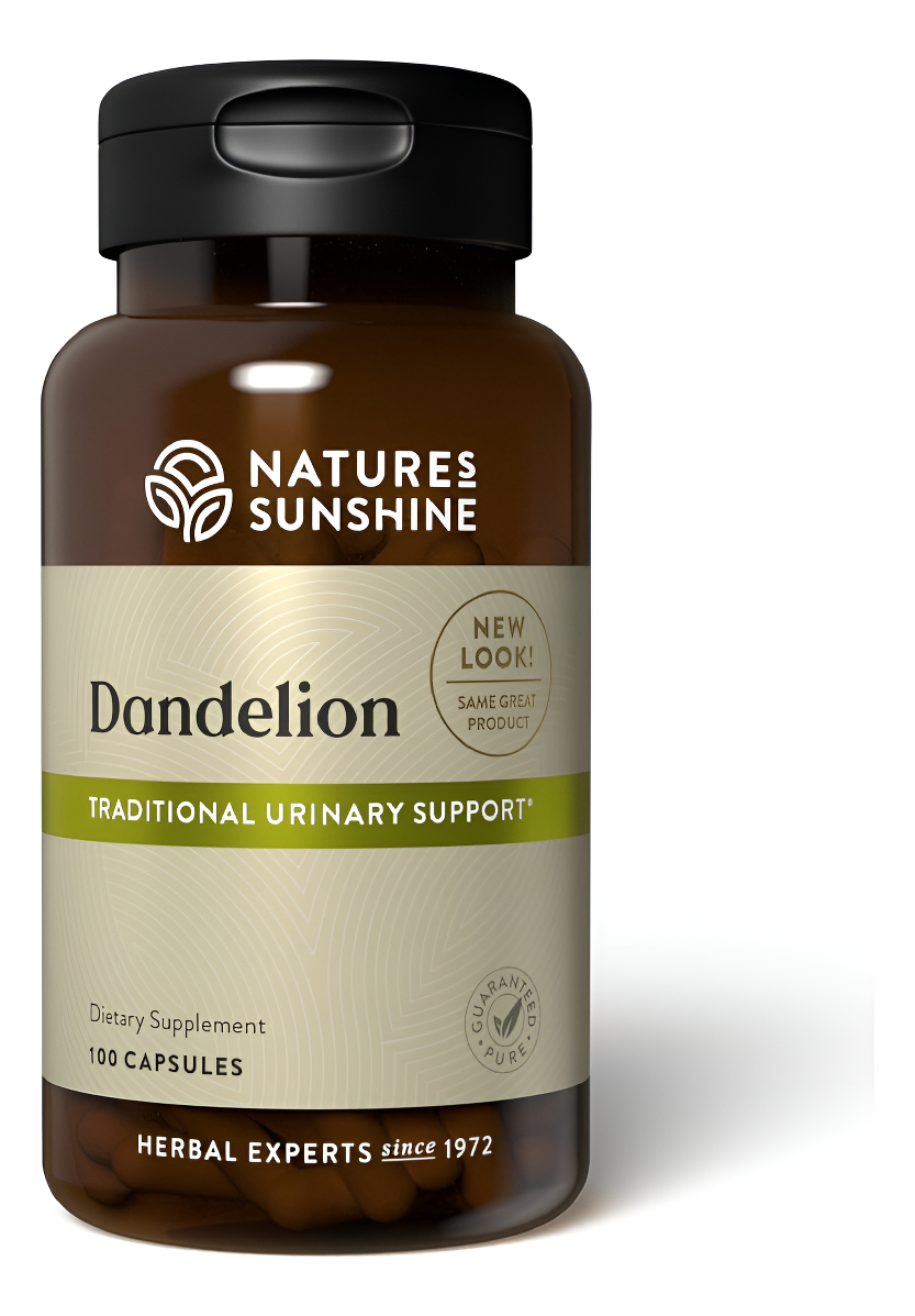 Nature's Sunshine Dandelion, 100 Capsules, Powerful Herb Supports Digestion, Nourishes The Liver, And Provides Urinary