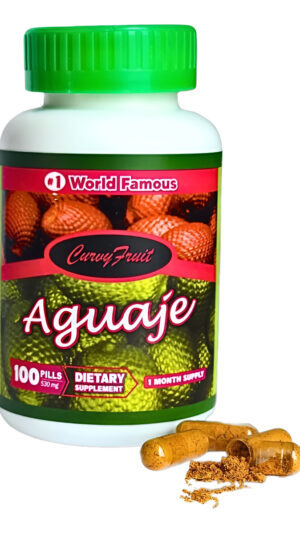 Curvyfruit 100 Pastillas Originales De Aguaje Para Trasero Más Grande, Pecho Y Caderas De Una Manera 100% Natural