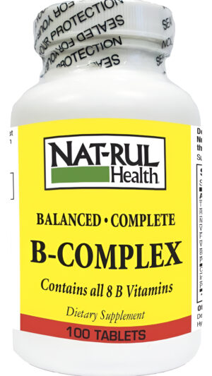 Nat-rul Complejo De Vitamina B 100 Comprimidos