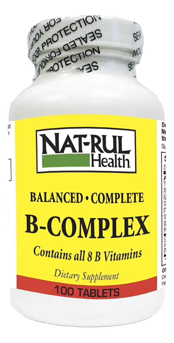 Nat-rul Complejo De Vitamina B 100 Comprimidos