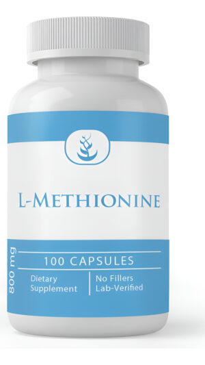 Pure Original Ingredients L-metionina (100 Cápsulas) Siempre Pura, Sin Aditivos Ni Rellenos, Verificado Por Laboratorio