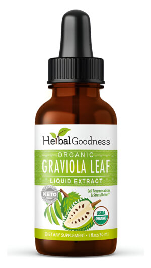 Extracto De Hoja De Graviola Líquido (guanábana)  Apoyo Celular Y Regeneración, Refuerzo Inmunológico, Hojas De Guanáb