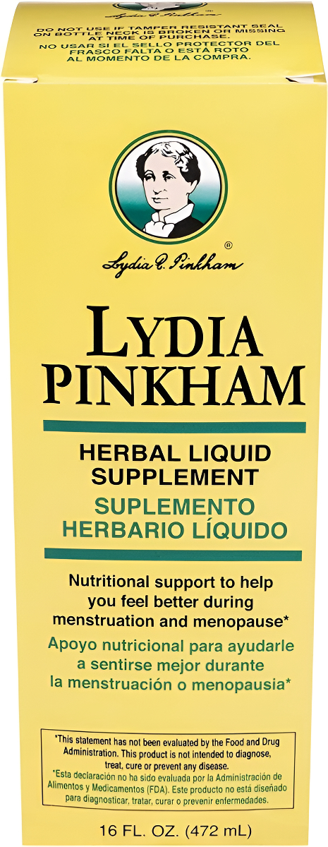 Suplemento Líquido A Base De Hierbas Lydia Pinkham De 16