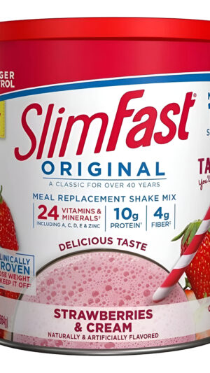 Slimfast Original  Perdida De Peso Fresa  364 Gr