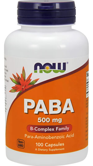 Paba 500mg 100 Cápsulas (paquete De 2)