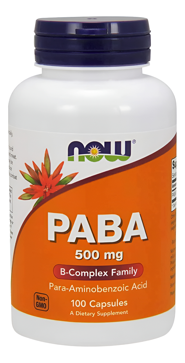 Paba 500mg 100 Cápsulas (paquete De 2)