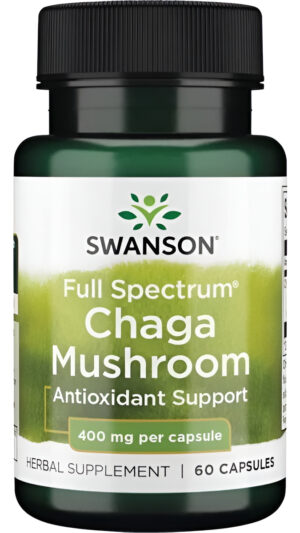 Chaga Mushroom 400 Mg 60caps X 5 Unidades