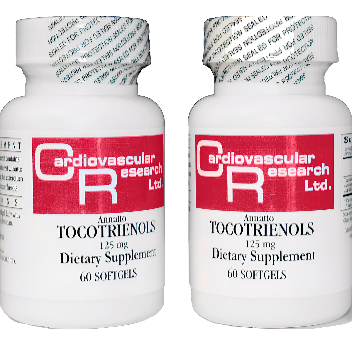 Cardiovascular Research 60 Cápsulas Blandas 125 Mg De Vitamina E Annatto Tocotrienoles Pure Deltagold Pack De 2