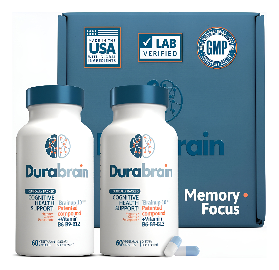 Suplemento Cerebral Para Memoria Y Enfoque. Nootrópico, Apoya La Salud Cognitiva, Minerales Andinos Shilajit Fúlvicos Y